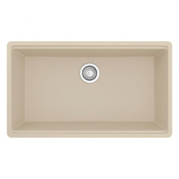 Undermount 32-1/2" Large Single Bowl Quartz Workstation Kitchen Sink