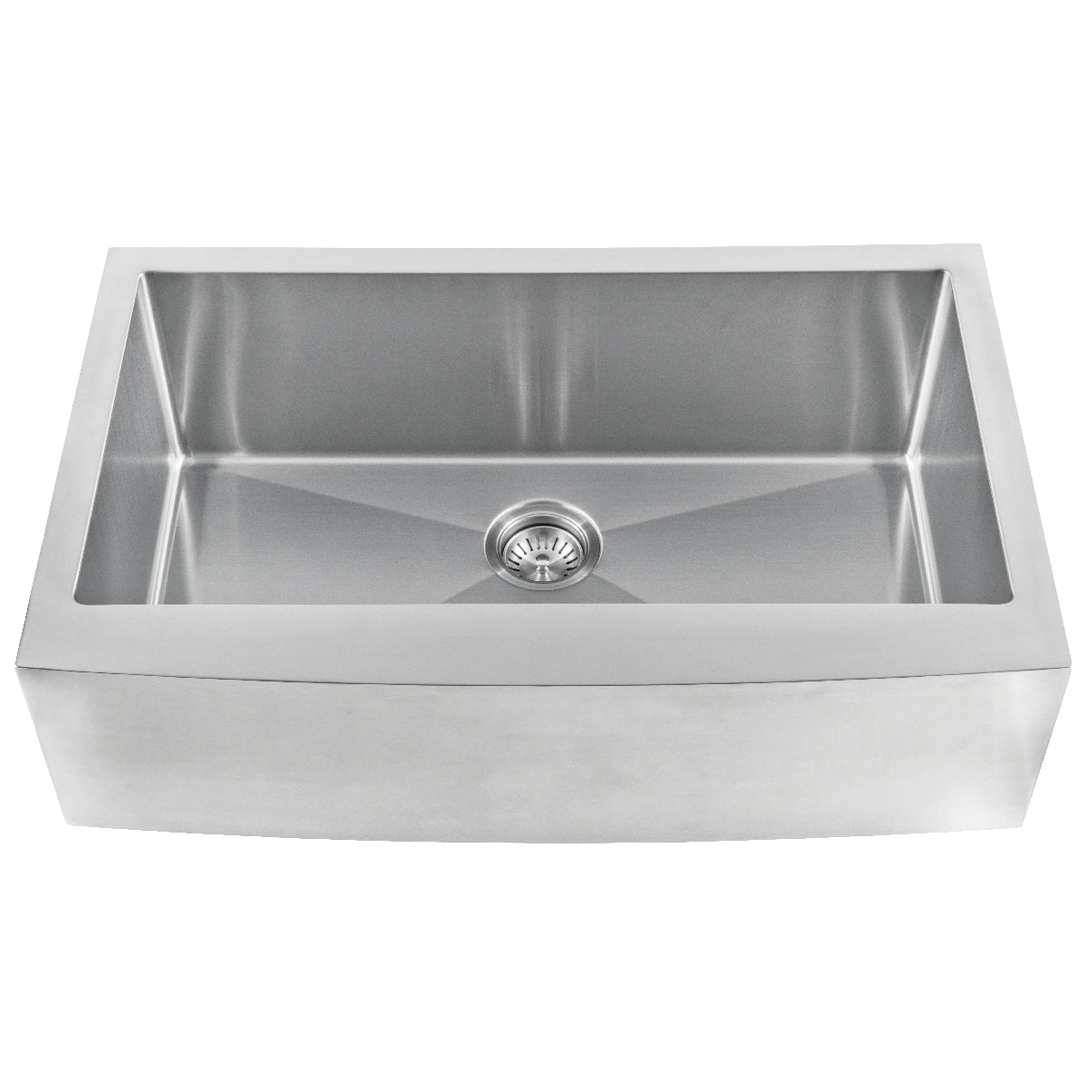 Stainless Steel Single Bowl Handcrafted Farmhouse With Apron Sink