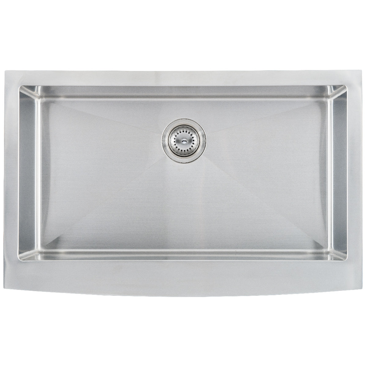 Stainless Steel Single Bowl Handcrafted Farmhouse With Apron Sink